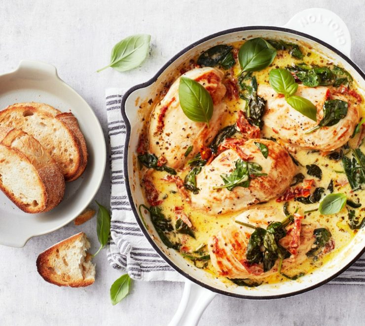photo with Italian chicken fillet